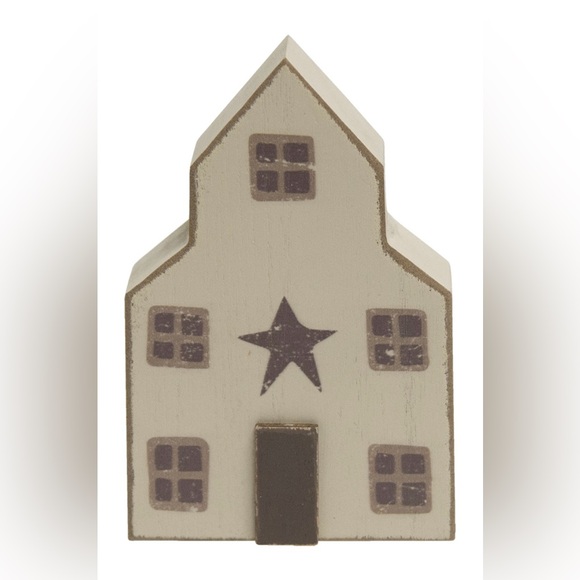 *Distressed Primitive Church Sitter - Picture 11 of 11